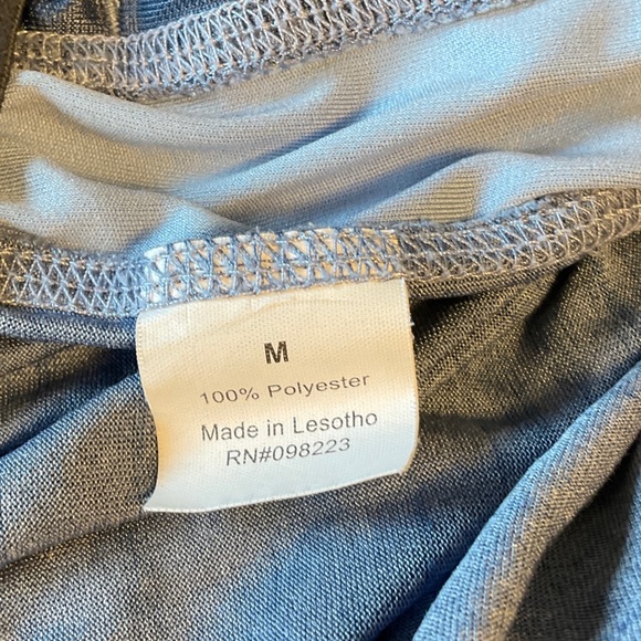 BCG Men's Blue and Gray Athletic Shorts - Picture 4 of 5